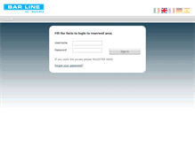Tablet Screenshot of barline.partiricambio.it