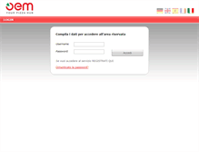 Tablet Screenshot of oemali.partiricambio.it